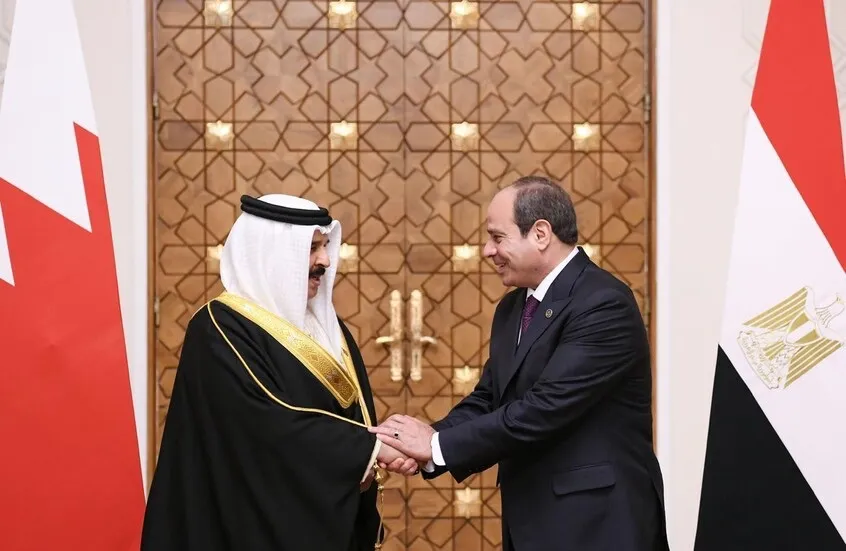 President Sisi affirms Egypt's full solidarity with the Kingdom of Bahrain