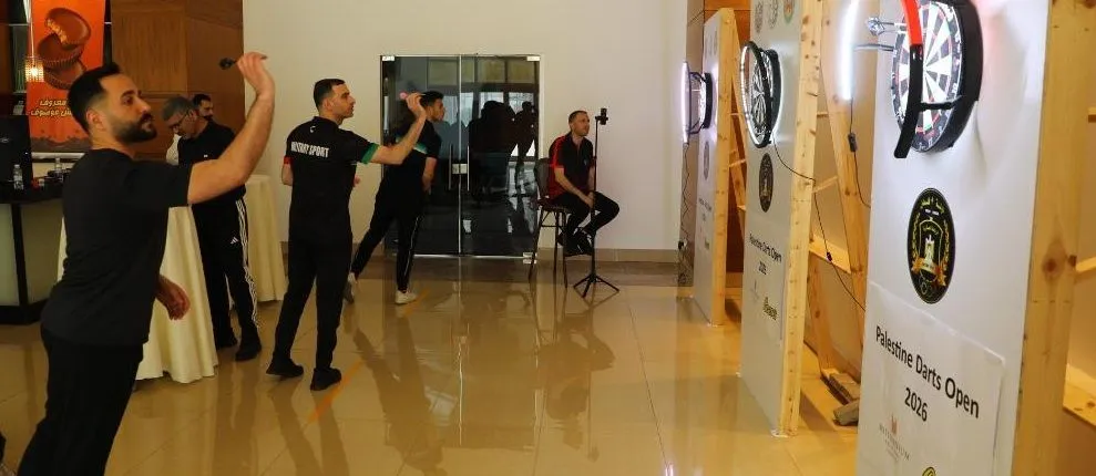 رام الله تستضيف بطولة فلسطين الدولية المفتوحة للدارتس بمشاركة 7 دول