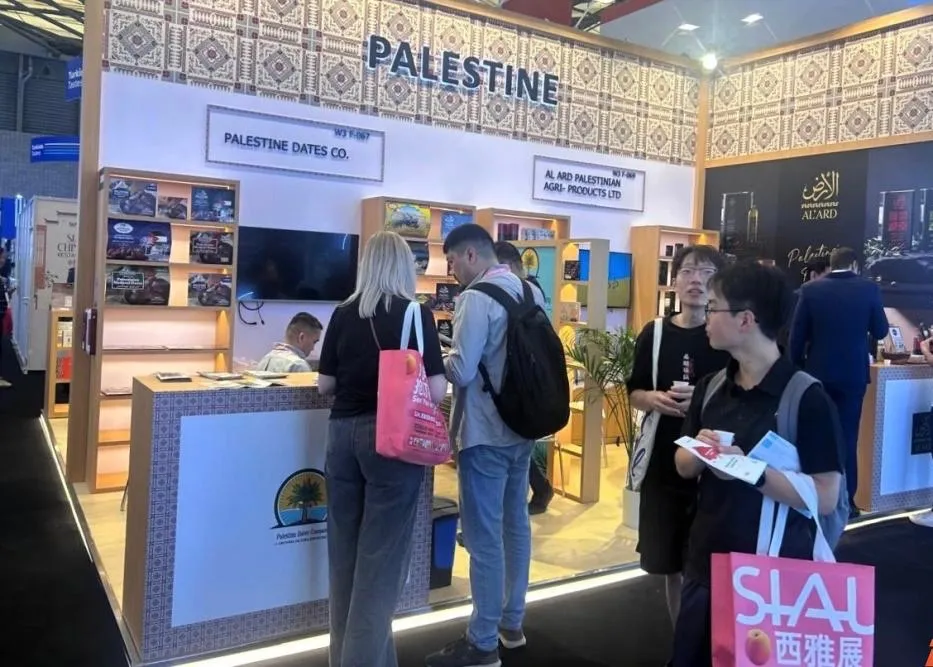 فلسطين تشارك في معرض “سيال شنغهاي” للمنتجات الغذائية والزراعية